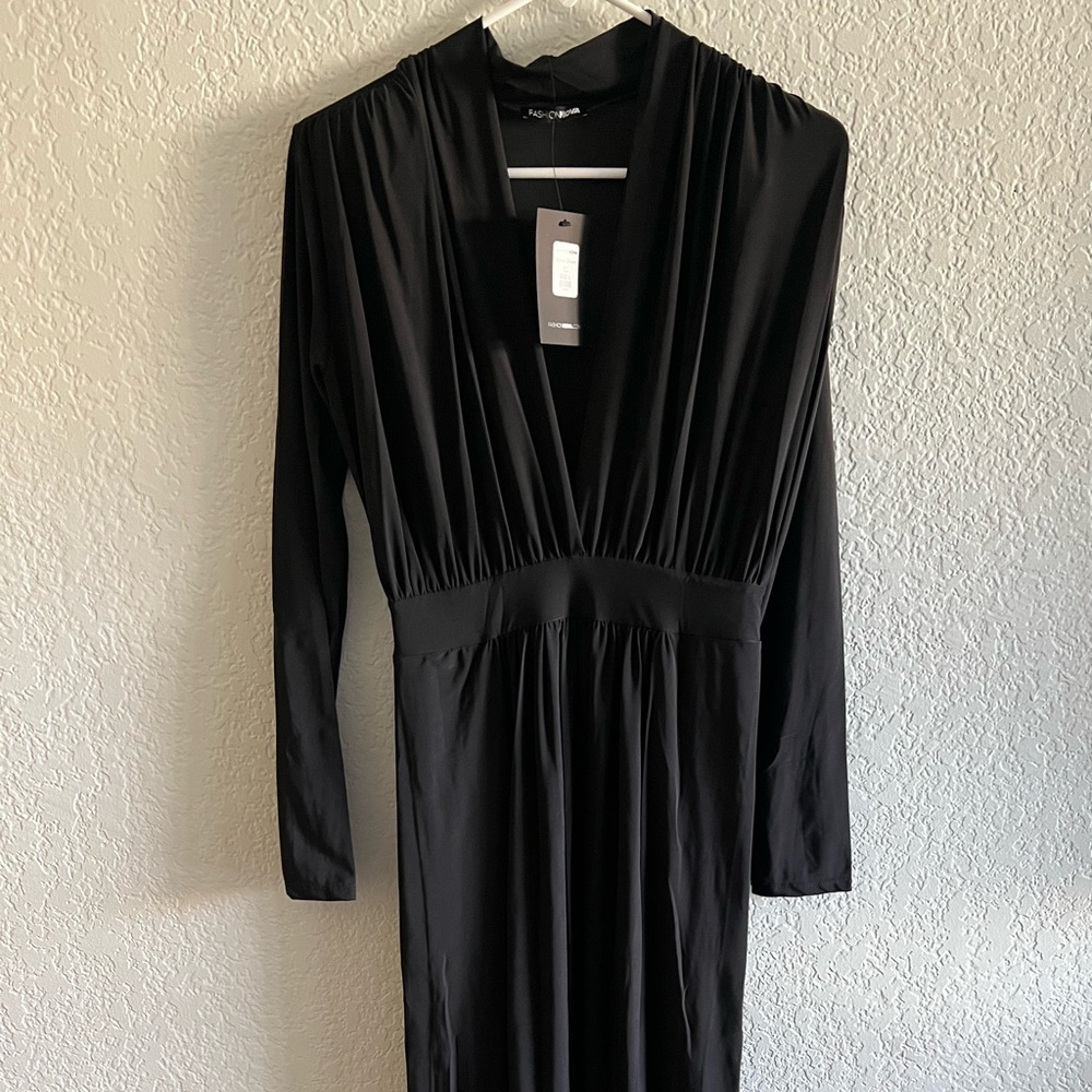 Black fashion nova dress